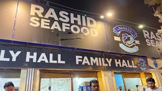 Rashid Seafood | Grilled Fish \u0026 Prawn Karahi | Karachi's Biggest Seafood Street | Rashid Bengali |