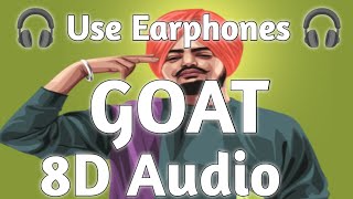 GOAT (8D Audio🎵🎵) | Sidhu Moose Wala | Latest Punjabi Songs 2022 | 8D Music Studio