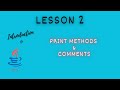 Introduction to Java Programming: Lesson 2 - Print statements & Comments