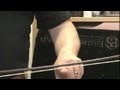 How to Rechamber a Violin Bow Under Tension : Violin Maintenance