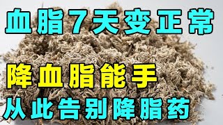 蒿类三兄弟小药大功效，对降血脂也有奇效，胆固醇越吃越少【精选】