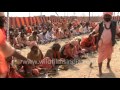 food arrangement for sadhus at the allahabad kumbh