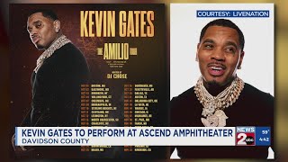 Rapper Kevin Gates to perform at Ascend Amphitheater