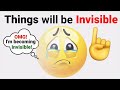 This Video will Make Things Invisible...😱