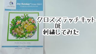 チャレンジ クロスステッチキット  challenge cross stitch kit