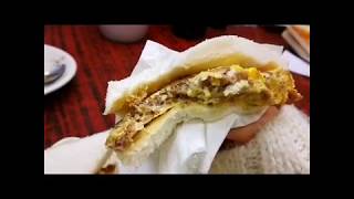 新香園旦牛治牛肉少左？SHY beef and egg sandwich