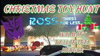 2024 Christmas Toy Hunt Extravaganza: Hot wheels, Transformers, Comics!