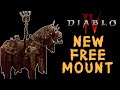 New Free Mount & Accessories and How to Get Them - Diablo 4