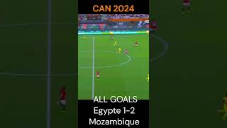 ALL GOALS Egypte 2-2 Mozambique CAN 2024