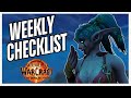 MAKE SURE YOU'RE DOING THIS! WEEKLY WAR WITHIN SEASON 1 CHECKLIST