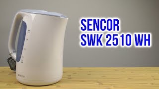 Распаковка SENCOR SWK 2510 WH