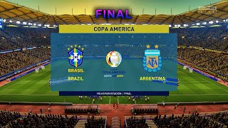 Brazil vs Argentina | Copa America 2021 Final | Prediction & Gameplay