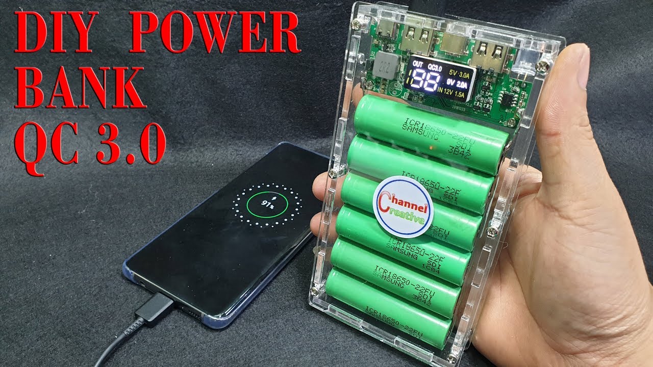 Diy Fast Charging Powerbank 70wh Afc Fcp Scp 58 Off