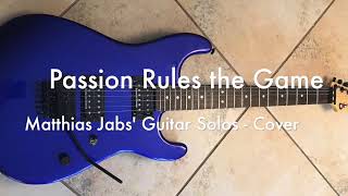 Passion Rules the Game - Scorpions (Matthias Jabs' Solo Cover)