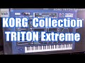 KORG Collection TRITON Extreme Demo & Review