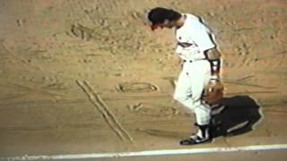 Steve Lyons Cheats Wally Joyner At Tic Tac Toe!