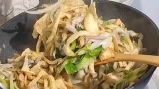 Bao tử heo xào nấm Tùng Nhung Matsutake -Pine mushrooms thơm ngon hấp dẫn ăn là mê#293