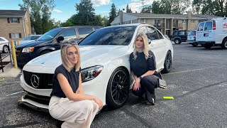 Girls Reacting To 1000HP C63s AMG!