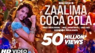 Zaalima Coca Cola (Lyrical) | Nora Fatehi | Tanishk Bagchi | Shreya Ghoshal | Vayu