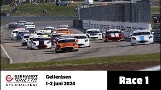 Ginetta GT5 Challenge Sweden 2024 - Gellerasen - Race 1