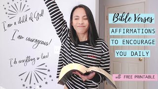 I Am Affirmations From the Bible For Women | Christian Inspirational Video