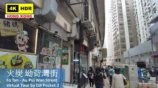 【HK 4K】火炭 坳背灣街 | Fo Tan - Au Pui Wan Street | DJI Pocket 2 | 2022.01.21