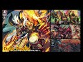 Cardfight Vanguard : Premium : Kagero, Dragonic Overlord The Destiny + Barakat Deck Profile