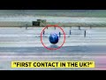 BREAKING | Round Blue Object Spotted at Manchester Airport