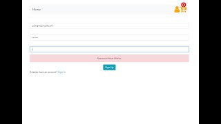Angular/JavaScript Shopping Cart Tutorial | Authentication(2) with Firebase using AngularFire part 5
