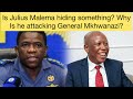 Is Julius Malema hiding something? Why suddenly attacks General Mkhwanazi?