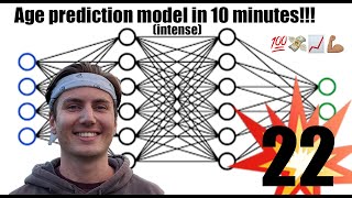 Coding a Deep Learning Age Prediction Model in 10 Minutes