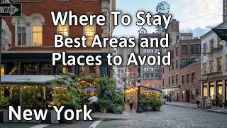 Where to Stay in New York: Best Areas and Worst Areas (Guide from a Local) | 4K