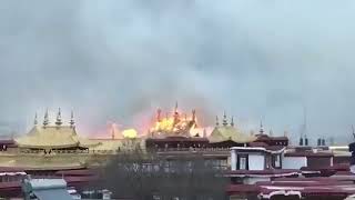 西藏大昭寺大火 起火點出現「羅生門」