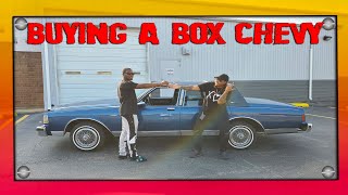 BUYING A BOX CHEVY CAPRICE NEW BUILD ON THE WAY