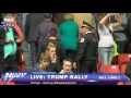 full trumpchicago canceled protesters and supporters clash fnn