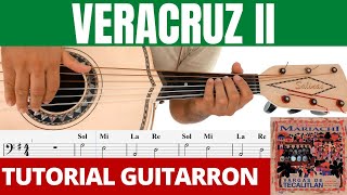 Viva Veracruz 2 (Guitarrón) Mariachi Vargas De Tecalitlán TUTORIAL
