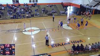 Elkins vs Robert C. Byrd High School Girls' Varsity Basketball