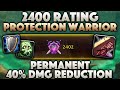 Broken PROTECTION Warrior [2.4k Rating] [NO Healer]