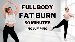 🔥30 MIN SWEATY HIIT🔥FULL BODY FAT BURN🔥All Standing🔥No Jumping🔥No Repeat🔥#homeworkout