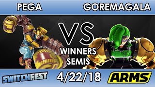 Switchfest - DTN | Pega (Max Brass) VS STDX | Goremagala (Dr. Coyle) - ARMS - Top 8 - Winners Semis