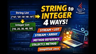 String List to Integer List Conversion Using Java Streams