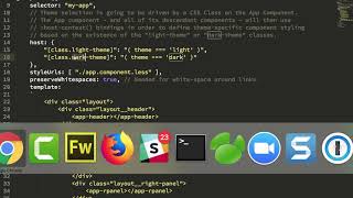 Using CSS Host-Context To Theme Components In Angular 6.1.3
