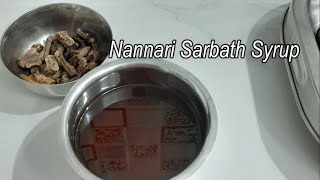 How to prepare Nannari Sarbath Syrup at home | Summer Specials | Healthy Spices