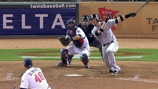 CWS@MIN: Flowers hits a pair of two-run homers in win