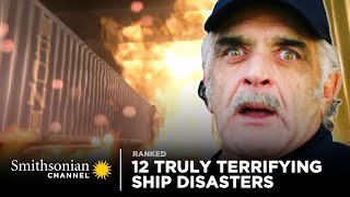 12 Terrifying Ship Disasters 🚢🔥 Smithsonian Channel