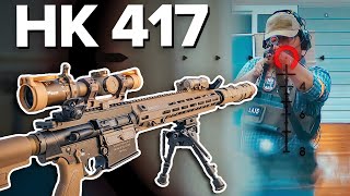 HK417 DMR Airsoft GBBR Gameplay!