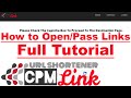 How to open cpmlink.net links | In Smartphone & Desktop [Full Tutorial]
