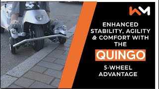 Discover the 5-wheel stability advantage of Quingo Mobility Scooters