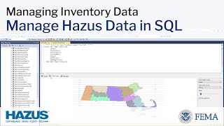 Manage Hazus Data in SQL