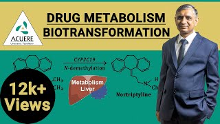 Drug Metabolism - Bio Transformation | Dr. Shantanu R. Joshi | 2019